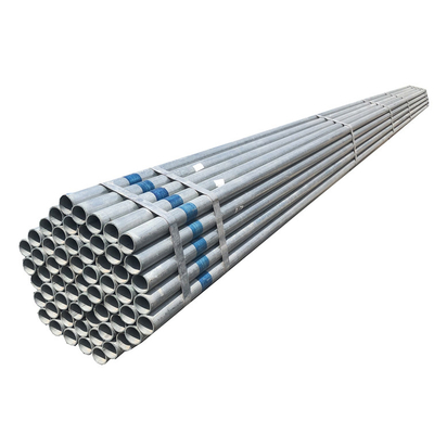 Zinc Coated Electric Resistance Welded Pipe ST37 ST42 Corrosion Resistant